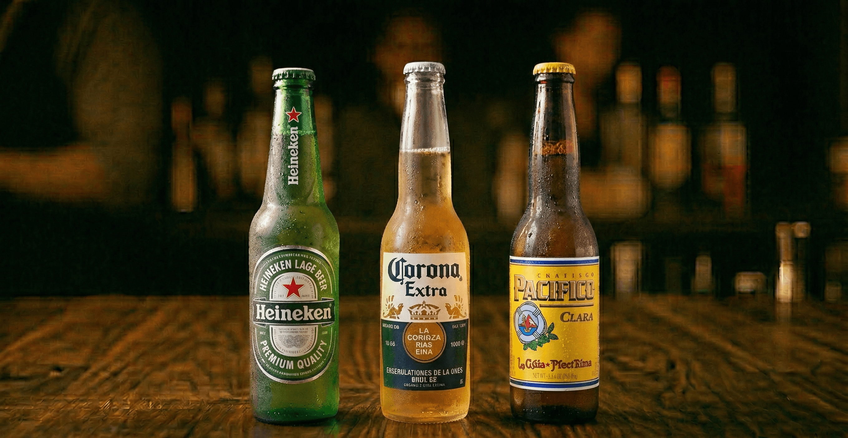 Variety of Beers cocktail
