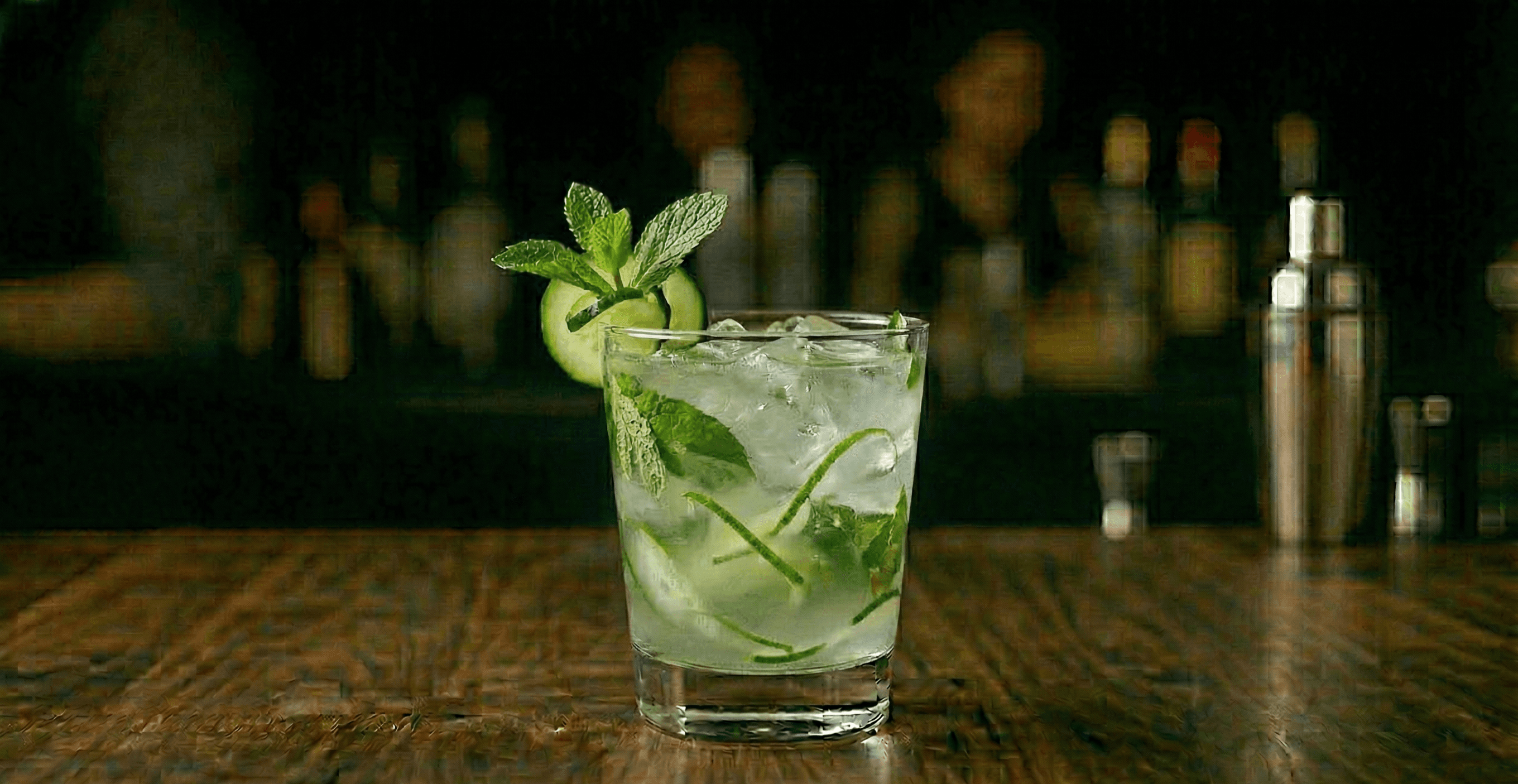 Cucumber Mojito cocktail