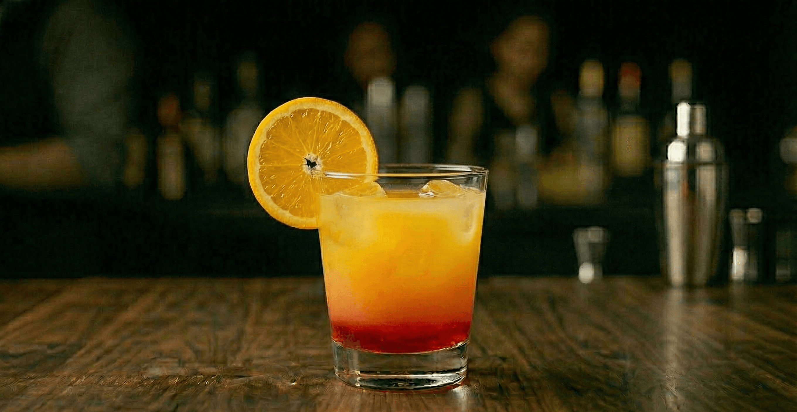 Tequila Sunrise cocktail